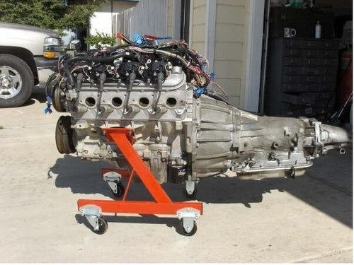 Rolling engine cradle - ls, +