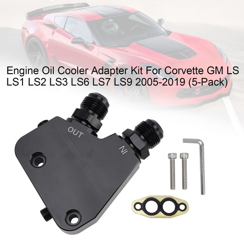 Engine oil cooler adapter - cooler,