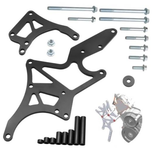 Anodized steel black - black, coated